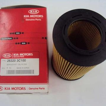 Фильтр масляный 26320 3C100 KIA Sorento I 2002-2009 - HYUNDAI/KIA MOBIS (Южная Корея)