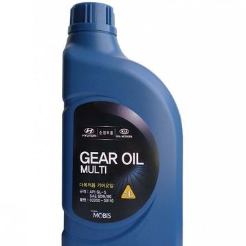 Масло трансмиссионное Hyundai Gear Oil Multi 80W-90 GL-5, 1 л - HYUNDAI/KIA